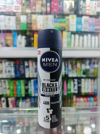 Nivea MEN, Black & white invisible original, deodrant, body spary, 150ml