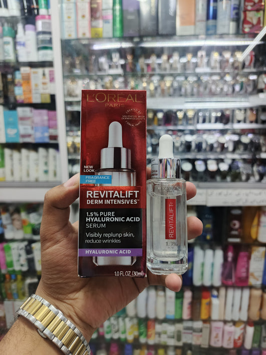 Loreal, Revitalift + Hyaluronic acid face serum, 30ml