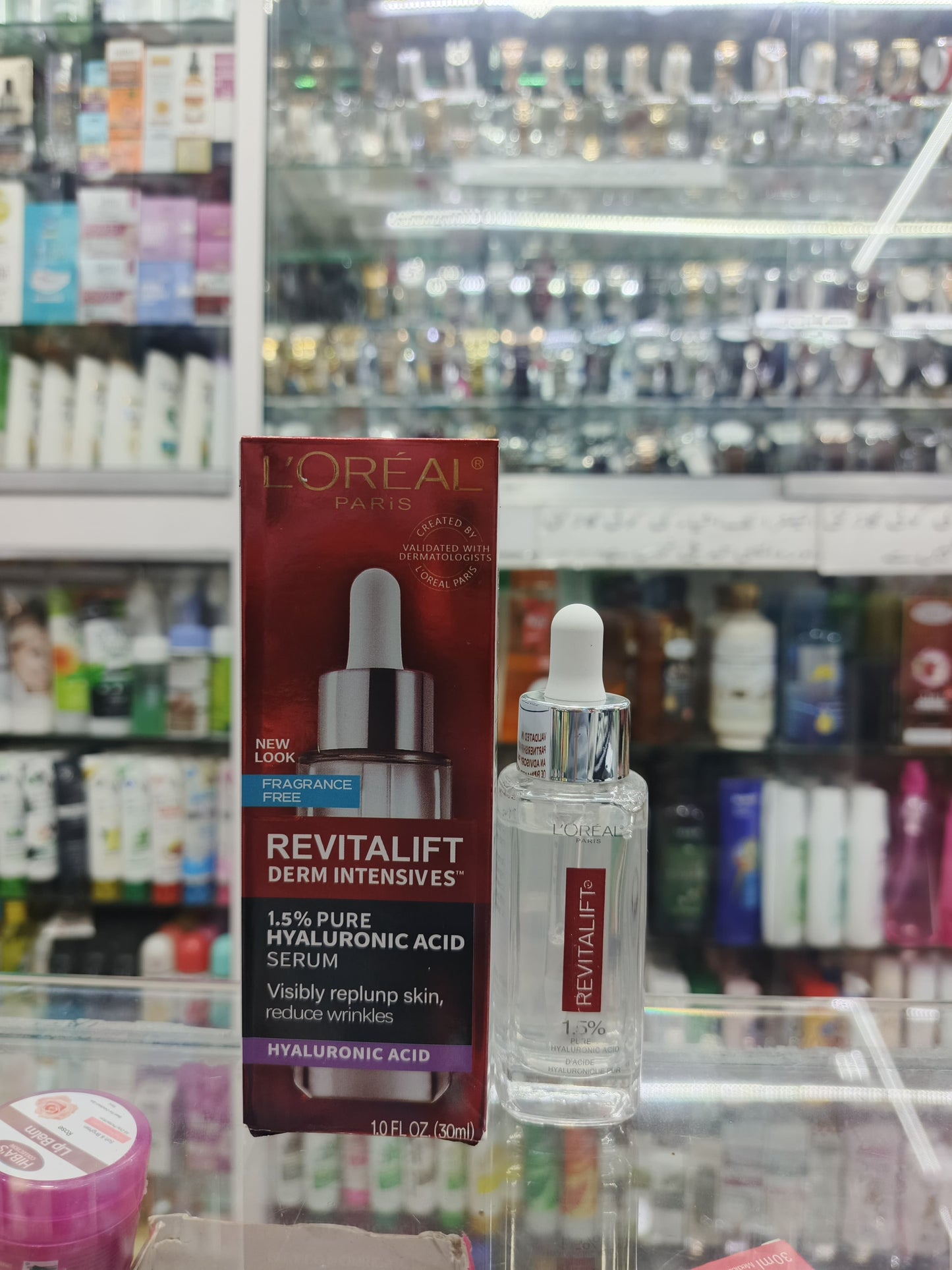 Loreal, Revitalift + Hyaluronic acid face serum, 30ml
