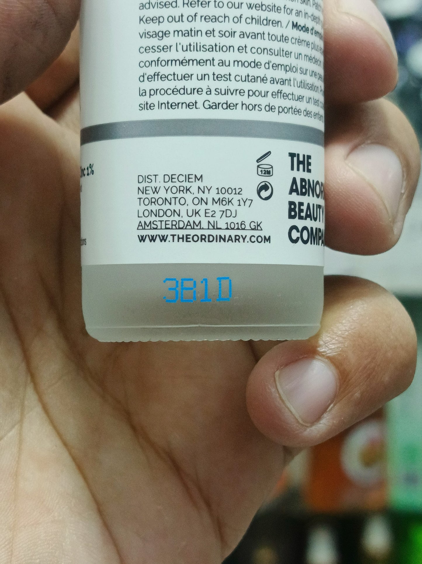 The ordinary, Niacinamide 10% + zinc 1% serum, 30ml
