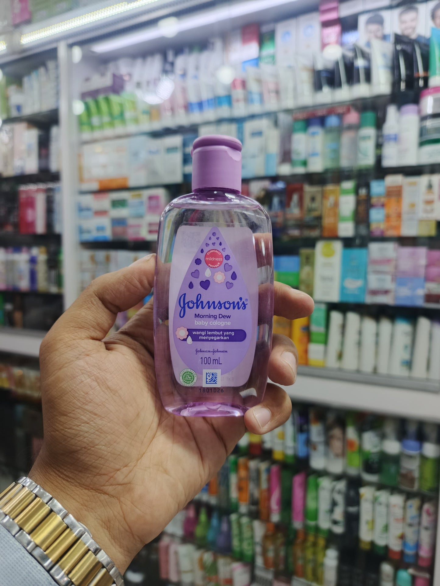 Johnsons baby colonge, 5 variants, 100ml