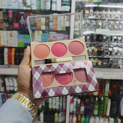 True match, fitme, 3 colors blusher palette, Item no: Y027-3