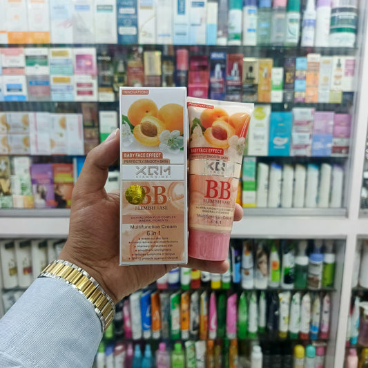 XQM BB Cream Blemish Base Multifunction 6 in 1 Apricot