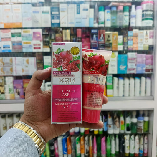 XQM BB Cream Blemish Base Multifunction 6 in 1 Pomegranate