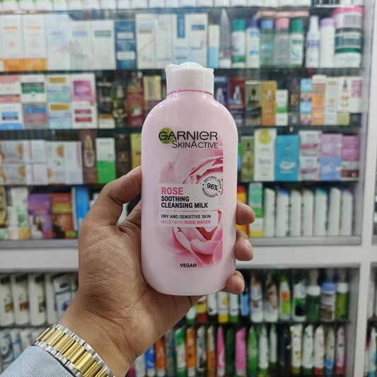 Garnier, Skin active, Rose soothing cleansing milk, 200ml
