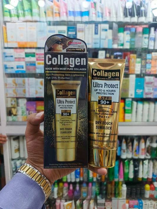 Fruit of wokali, Collagen ultra protect sunblock, SPF-90 , 120ml
