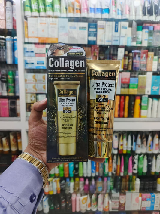 Fruit of wokali, Collagen ultra protect, dry touch sunblock, SPF-60