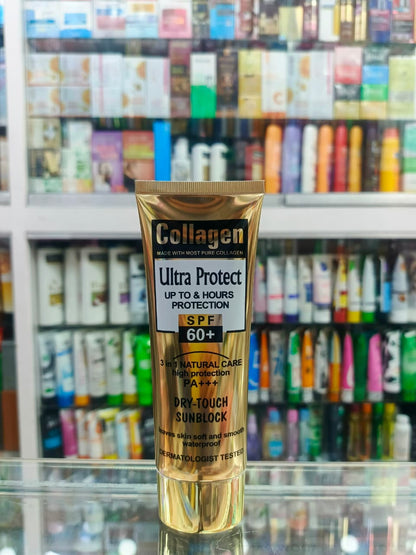 Fruit of wokali, Collagen ultra protect, dry touch sunblock, SPF-60
