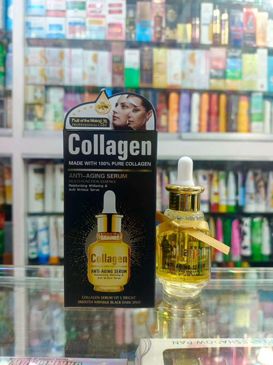 Fruit of wokali, Collagen anti aging serum, wrinkle remover