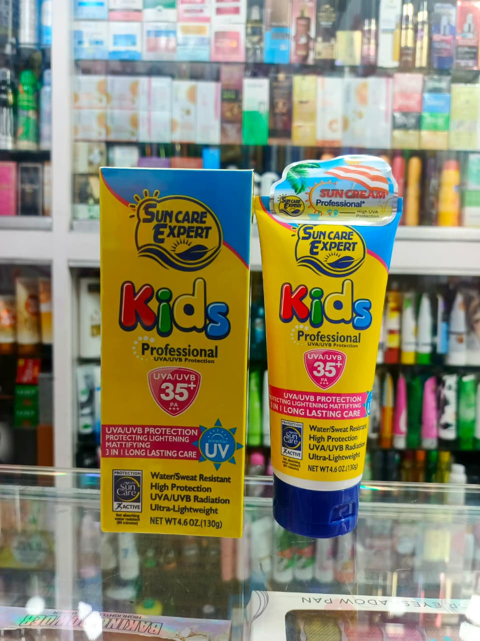 Fruit of wokali, Sun expert kids professional sunblock, SPF-35+, 130gm