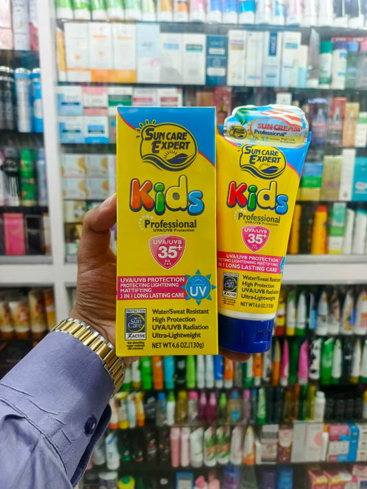 Fruit of wokali, Sun expert kids professional sunblock, SPF-35+, 130gm