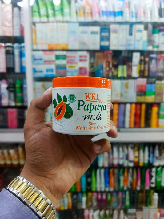 Fruit of wokali, Whitening face cream with papaya & milk exract
