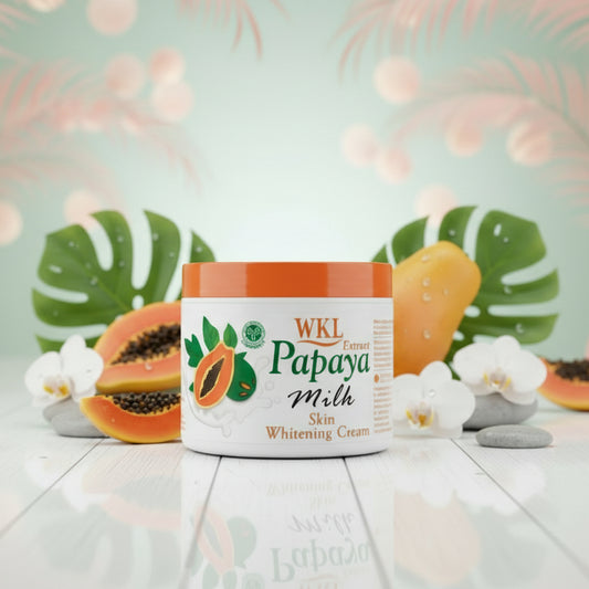 Fruit of wokali, Whitening face cream with papaya & milk exract