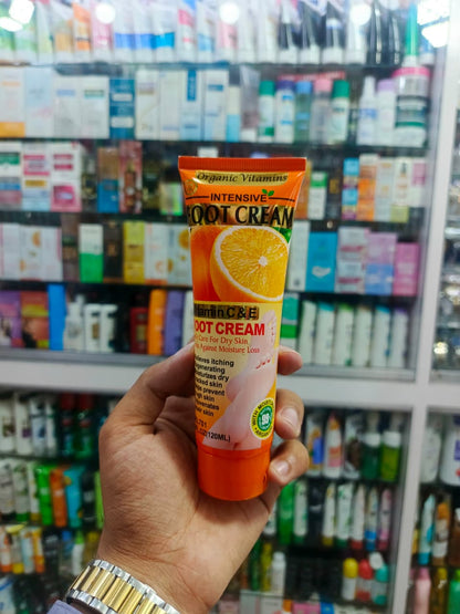 Fruit of wokali, Intensive foot cream with vitamin C&E, 120ml