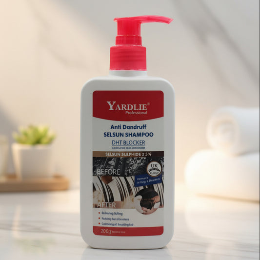 Yardlie, Anti dandruff, Selsun shampoo RED 200gm