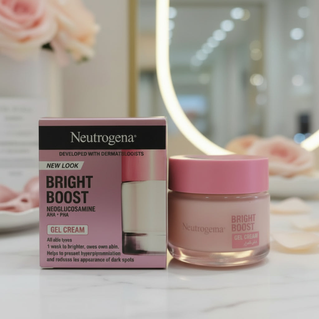Neutrogena, Bright boost AHA-PHA gel cream, New look 50ml