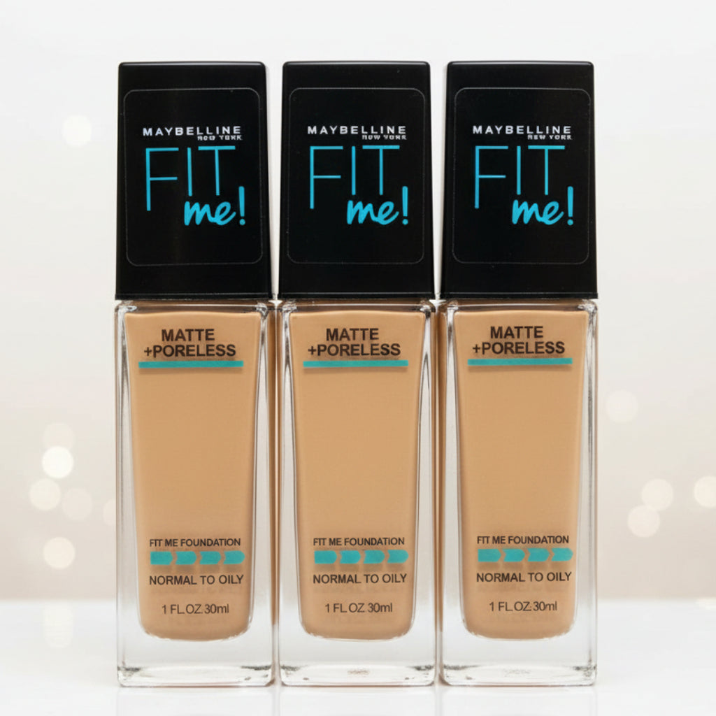 Maybelline Fit Me Matte + Poreless Foundation bottle 30ml