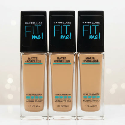 Maybelline Fit Me Matte + Poreless Foundation bottle 30ml