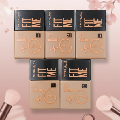 Maybelline New York Fit Me Fresh Tint with SPF 50 & Vitamin C foundation