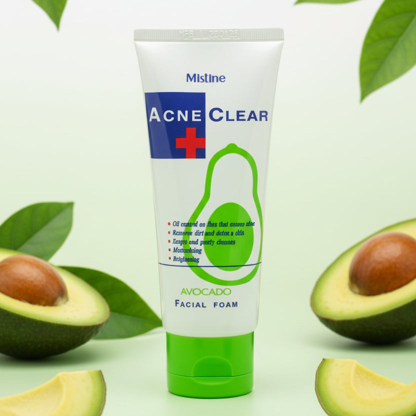 Mistine Acne Clear Avocado Facial Foam face wash