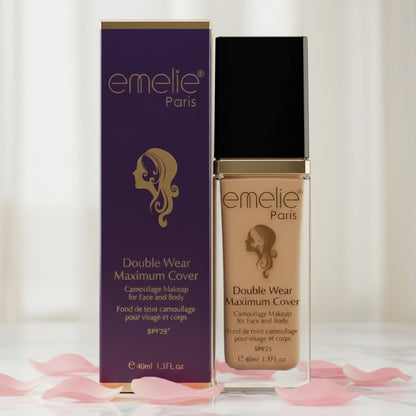 Emelie Paris Double Wear Maximum Cover Foundation