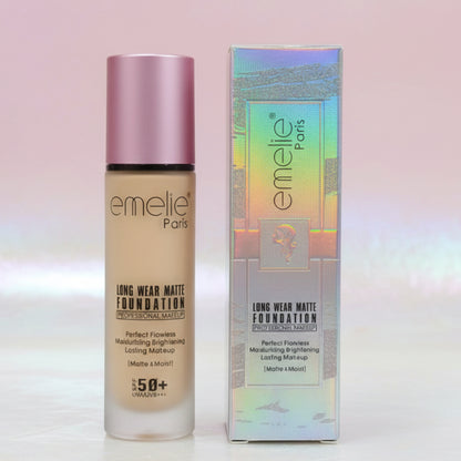 Emelie Paris Long Wear Matte Foundation