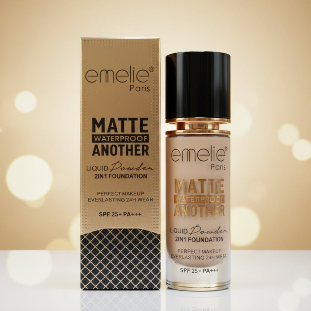 Emelie Paris Matte Maker Liquid Powder 2-in-1 Foundation