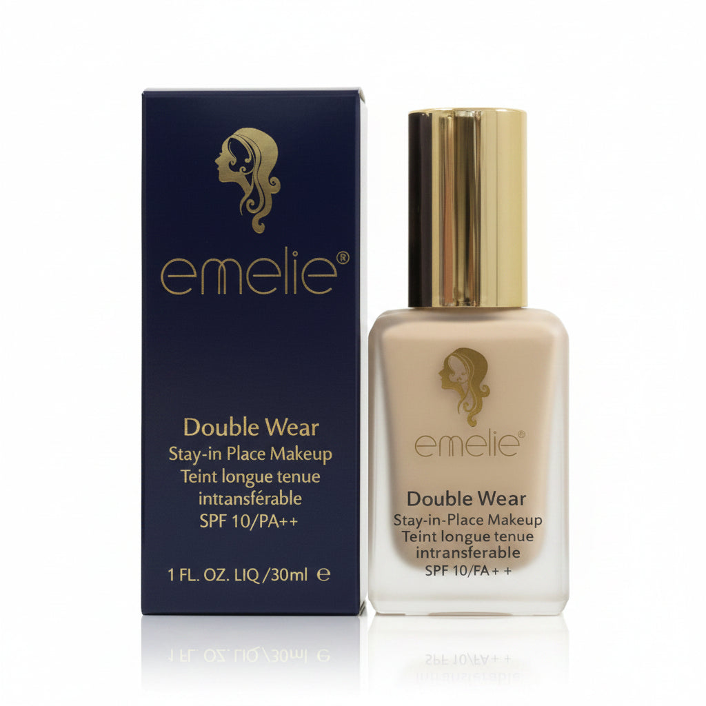 Emelie Double Wear Stay-in-Place Makeup foundation