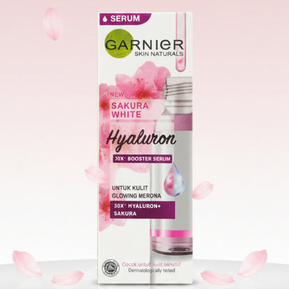Garnier Skin Naturals Sakura White Hyaluron 30x Booster Serum 30ml