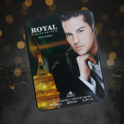 Sellion Royal Eau de Parfum for men packaged in a 100ml