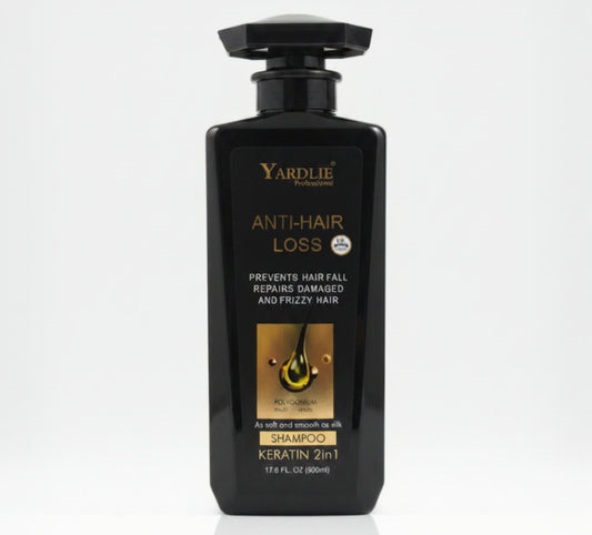 Yardlie Professional Anti-Hair Loss Keratin 2in1 Shampoo.