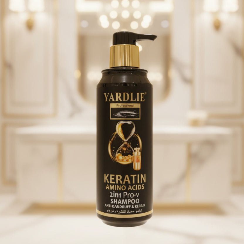 Yardlie Professional Keratin & Amino Acids 2in1 Pro-V Shampoo