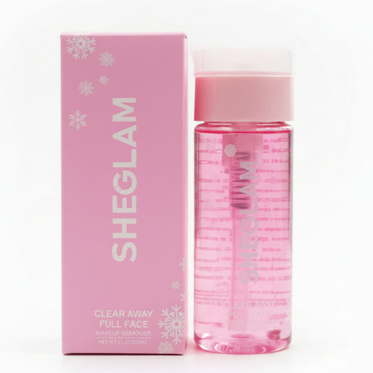 Sheglam, clear away full face make remover Pink, 100ml