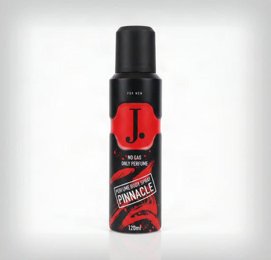 J. No gas body spray, 120ml, PINNACLE