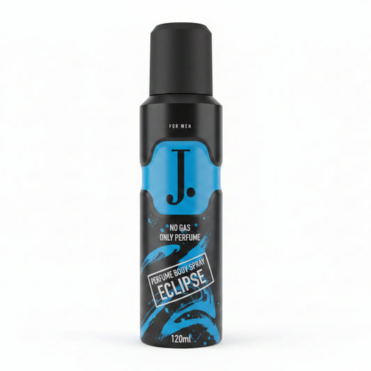 J. No gas body spray, 120ml, ECLIPSE