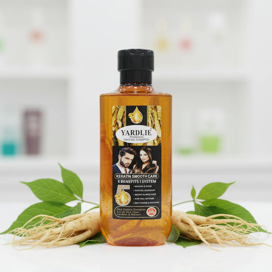 Yardlie , Ginseng shampoo, keratin smooth care 400gm