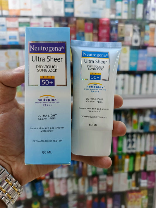 Neutrogena Ultra Sheer Dry-Touch Sunblock SPF 50+