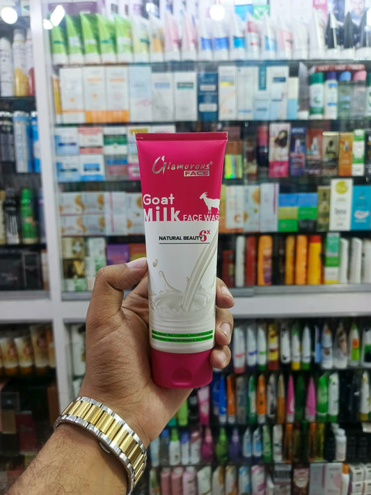 Glamorous face, goat milk face wash