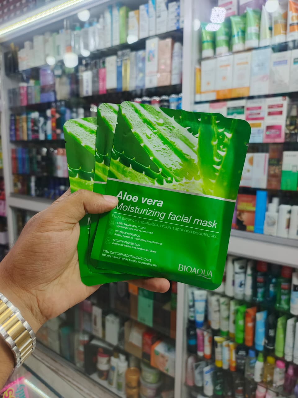 Bioaqua, Aloevera face sheet mask