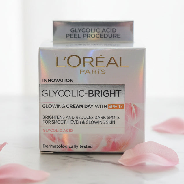Loreal Paris Glycolic-Bright Glowing Cream Day with SPF 17