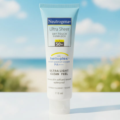 Neutrogena Ultra Sheer Dry-Touch Sunblock SPF 50+ 118ml