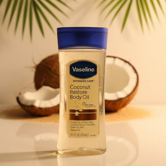 Vaseline Intensive Care Coconut Restore Body Gel Oil (200ml)