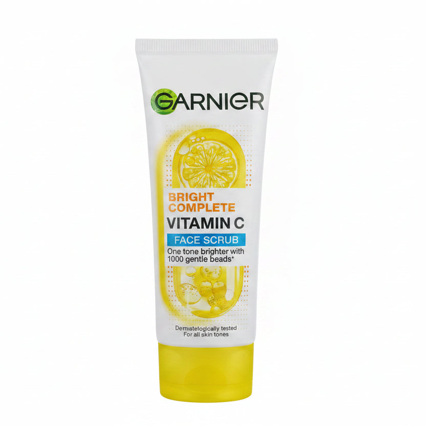 Garnier, Bright complete, Vitamin C scrub facewash, 100ml