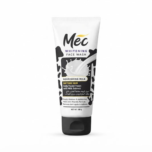 Mec Whitening Face Wash with Nourishing Milk Extract - 100g