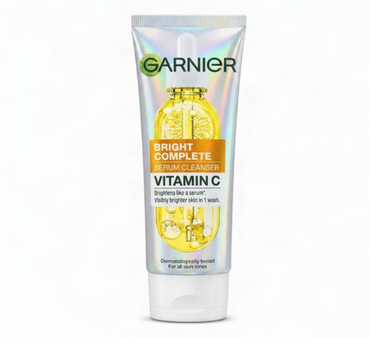 Garnier Bright Complete Vitamin C Serum Cleanser 100ml (Imported)