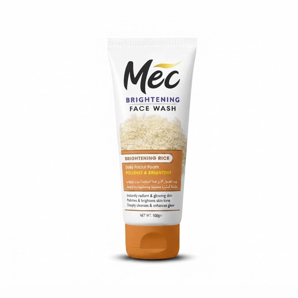 Mec Brightening Rice Face Wash - 100g