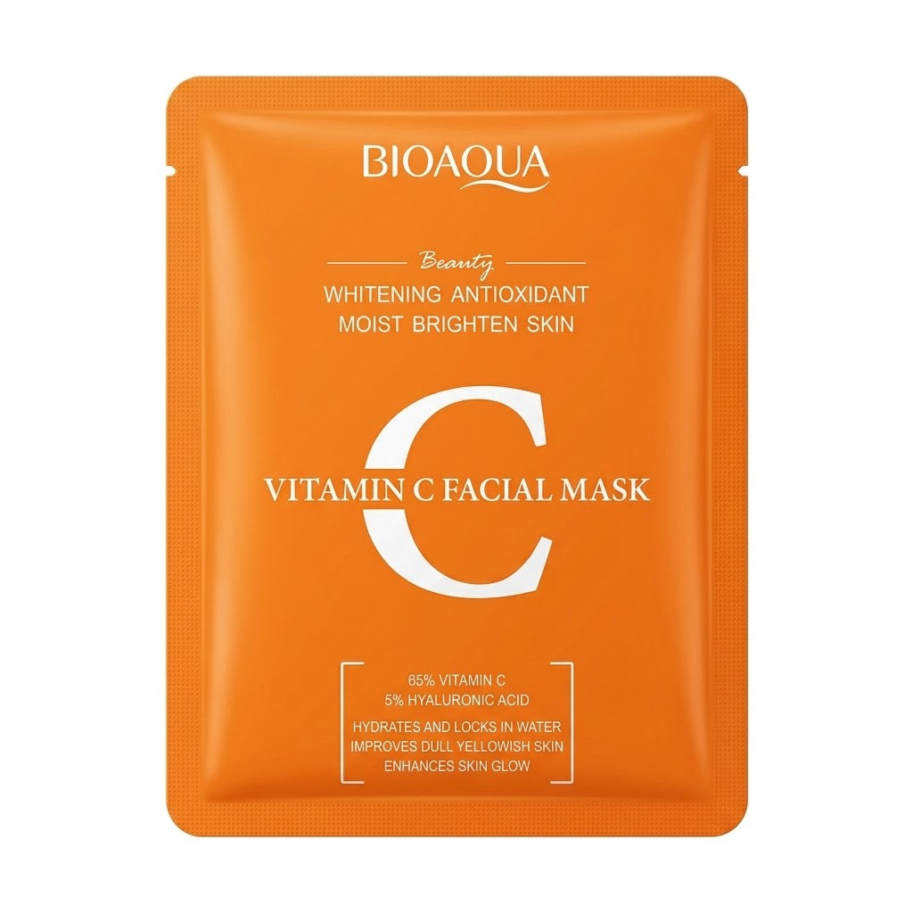 BIOAQUA Vitamin C Facial Mask Whitening Antioxidant (25g)