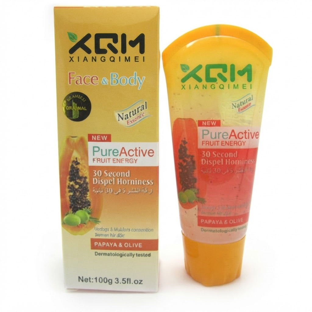 Xiangqimei XQM Pure Active Papaya & Olive Face & Body Gel - 100g