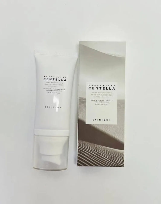 Centella Brightening Tone-Up Sunscreen SPF 50+ PA++++ | Lightweight Aqua UV Shield for Oily & Combination Skin
