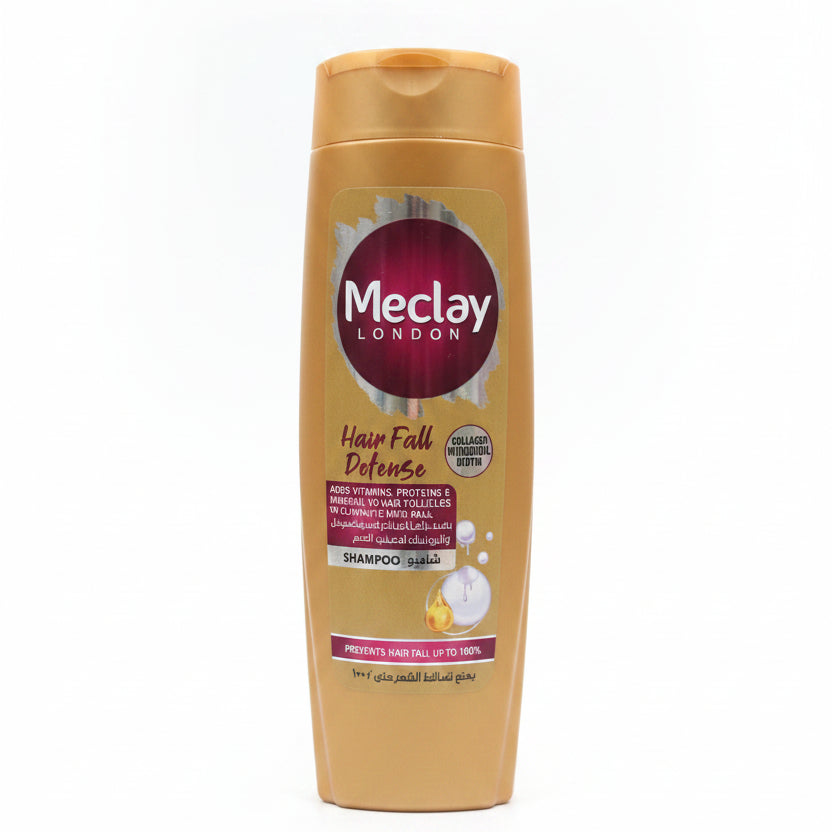 Meclay shampoo 360ml, HAIR FALL DEFENSE